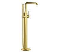 Grohe Essence Mitigeur monocommandé pour bain, montage au sol, orientable, saillie 277mm, avec accessoires, 25248GN1, 25248GN1, Colorazione: fresco sorgere del sole spazzolato