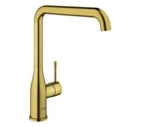 GROHE Essence Mitigeur monocommandé pour évier, saillie 220mm, orientable, bec haut, 30505GN0, 30505GN0, Colorazione: fresco sorgere del sole spazzolato