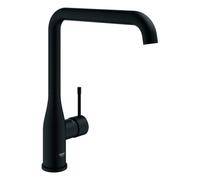 GROHE Essence Mitigeur monocommandé pour évier, saillie 220mm, orientable, bec haut, 30505KF0, 30505KF0, Colorazione: Nero Fantasma