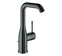 Grohe Essence Mitigeur monocommandé pour lavabo, L-Size, orientable, saillie 127mm, avec vidage à tirette, 24174A01, 24174A01, Colorazione: grafite dura