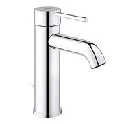 Miscelatore monocomando per lavabo Grohe Essence, dimensione S, esecuzione monoforo, con scarico, Colorazione: cromo - 23589001
