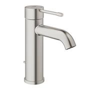 GROHE Essence New Rubinetto Miscelatore per Lavabo, con Astina a Saltarello, made in germany, Cromo Spazzolato 23589DC1