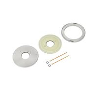 Grohe Essence rosetta e anello distanziatore, 46971DC0, Essence supersteel [Rubinetteria Bagno > Ricambi Rubinetteria Bagno]