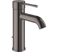 GROHE Essence Rubinetto Miscelatore Monocomando per Lavabo, taglia S, finitura EasyClean, Grigio Antracite, 23589A01