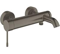 Grohe Essence - Miscelatore monocomando per vasca da bagno, grafite scura spazzolata 33624AL1