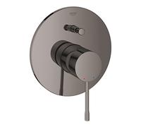 GROHE Essence Rubinetto Miscelatore Monocomando per Vasca-Doccia, finitura EasyClean, Grigio Antracite 19285A01