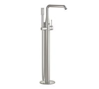 Grohe Essence - Miscelatore monocomando a pavimento per vasca da bagno, supersteel 23491DC1