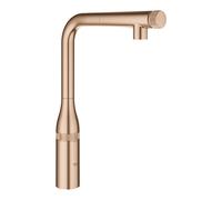 Grohe Essence SmartControl miscelatore per lavello cucina con doccino estraibile, oro rosa spazzolato - 31615DL0