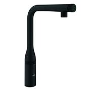 GROHE Essence SmartControl Mitigeur d'évier, saillie 199mm, extractible, pivotant, phantom black, 31928KF0, 31928KF0