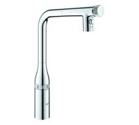GROHE Essence SmartControl Mitigeur d'évier, saillie 201mm, extractible, double jet, orientable, 31892000, 31892000, Colorazione: cromo