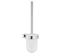 Grohe Essentials Cube Porta scopino completo cromo a parete H 37,5 cm