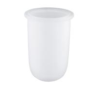 Grohe Essentials / Essentials Cube ricambio contenitore per set portascopino WC, 40393000, Essentials; Essentials Cube; Essentials Authentic; BauCosmopolitan satinato [Accessori Bagno > Accessori per