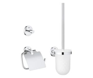 Grohe Essentials set di accessori 3 in 1 StarLight Chrome 40407001