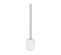 Grohe Essentials spazzola di ricambio con manico, 40392DC0, Essentials supersteel/nero [Accessori Bagno > Accessori per Accessori Bagno]
