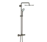 Grohe Euphoria colonna doccia con termostatico, 26075AL0, Euphoria hard graphite spazzolato [Rubinetteria Bagno > Colonne Doccia]