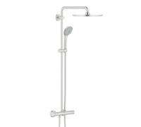 Grohe Euphoria colonna doccia con termostatico, 26075DC0, Euphoria supersteel [Rubinetteria Bagno > Colonne Doccia]