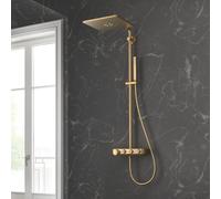Grohe Euphoria SmartControl colonna doccia con termostatico, 26508GN0, Euphoria SmartControl cool sunrise spazzolato [Rubinetteria Bagno > Colonne Doccia]