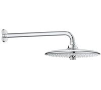 Grohe Euphoria soffione doccia con braccio 26x26 cm rotonda StarLight Chrome 26458000