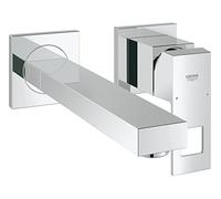 Grohe Mélangeur lavabo Eurocube 2 trous, mural, saillie 231mm, 23447000, 23447000