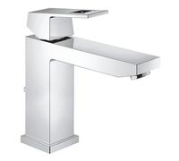 Grohe Eurocube miscelatore monocomando per lavabo, taglia M, con piletta scarico, cromo - 23445000