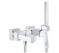 Grohe Mitigeur monocommande de baignoire Eurocube, DN 15, avec kit douche, 23141000, 23141000