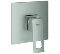 Grohe Eurocube Mitigeur monocommandé pour douche, montage encastré, 24061DC0, 24061DC0, Colorazione: super acciaio