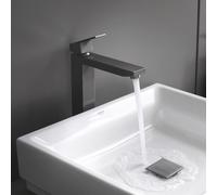 Grohe Eurocube rubinetto lavabo alto XL-Size, 23406AL0, XL-Size Eurocube hard graphite spazzolato [Rubinetteria Bagno > Rubinetteria Lavabo]