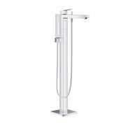 Grohe Eurocube Mitigeur monocommandé pour bain, au sol, saillie 298mm, avec accessoires, 23672001, 23672001, Colorazione: cromo