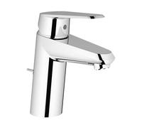 Grohe Eurodisc Cosmopolitan Mitigeur monocommandé pour lavabo, S-Size, basse pression, saillie 116mm, vidage à tirette, chrome, 33177002, 33177002