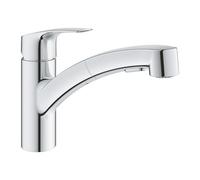 Keukenkraan Met Handdouche Grohe Eurosmart con ColdStart Cromo