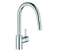 Grohe Eurosmart Cosmopolitan - Miscelatore per lavello con doccetta estraibile, cromato 31481001