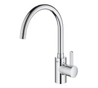 GROHE Eurosmart Cosmopolitan Mitigeur monocommandé pour évier, avec bec haut, montage monotrou, 32843002, 32843002, Colorazione: cromo