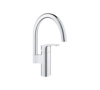 Grohe Eurosmart Miscelatore Rubinetto Monocomando Bocca Alta C Girevole 150° StarLight Cromo in Metallo per Lavello - 33202003
