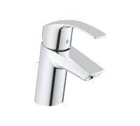 set miscelatore lavabo bidet Grohe Eurosmart con pilette scarico, finitura cromo - 33265002 - 32929002