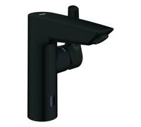 Grohe Eurosmart Mitigeur monocommandé pour lavabo, M-Size, saillie 122mm, vidage Push-Open, déclenchement sans contact, alimentation par pile, 239752433, 239752433, Colorazione: nero opaco
