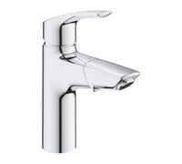 Grohe Eurosmart Rubinetto Lavabo Bagno Beccuccio Allungabile Premi-Apri Cromo