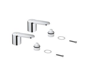 Grohe Eurostyle Cosmopolitan coppia di maniglie, 48309000, Eurostyle Cosmopolitan cromo [Rubinetteria Bagno > Ricambi Rubinetteria Bagno]