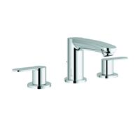 Grohe Eurostyle Cosmopolitan, mitigeur de lavabo 3 trous, saillie 130mm, vidage à tirette, 20208002, 20208002
