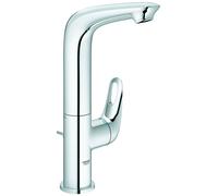 Grohe Eurostyle Mitigeur monocommandé pour lavabo, L-Size, saillie 127mm, vidage à tirette, orientable, manette ouverte, 23569003, 23569003
