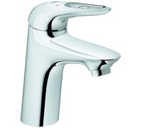 Grohe Mitigeur monocommande de lavabo Eurostyle, taille S sans déchets, béqu'ille ouverte, 32468003, 32468003