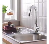 Grohe Mixer Monocomina Slaught Slaughter Shape Chrome 32670002