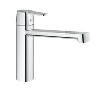 Grohe Get Mitigeur monocommandé pour évier, saillie 221mm, hauteur moyenne, orientable, 30196000, 30196000, Colorazione: cromo