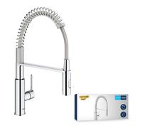 GROHE Get, rubinetto per lavello da cucina, miscelatore monocomando a 2 getti, r