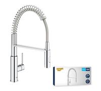 Grohe Get - Miscelatore per lavello con doccetta multigetto, cromato 30361000