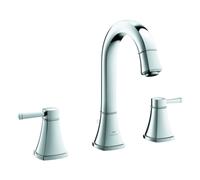 Grohe Grandera robinet de lavabo 3 trous, hauteur 264mm, saillie 157mm, vidage à tirette, 20619000, 20619000, Colorazione: cromo