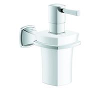 Grohe Grandera support, avec distributeur de savon en céramique, 40910000, 40910000, Colorazione: cromo