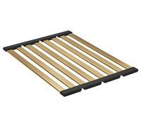 GROHE Griglia Scolapiatti pieghevole grande, 490 x 348 mm, acciaio inossidabile, lavabile in lavastoviglie, Oro Spazzolato, 40854GN0