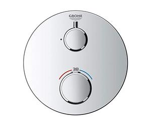 Grohe GRO-24075000 Miscelatore Termostatico A 1 Via, Cromo
