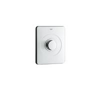 Grohe GRO-43901000 43901000-Escudo Acero Inox. Cisterna WC Empotrada, Nero