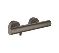 Grohe Grohtherm 1000 Cosmopolitan - Miscelatore doccia termostatico, grafite scura spazzolata 34065AL2